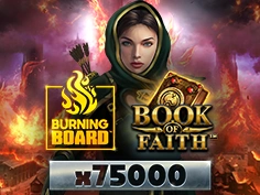 Book of Faith Burning Board