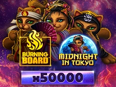 Midnight in Tokyo Burning Board
