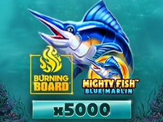 Mighty Fish Blue Marlin Burning Board