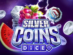 Silver Coins Dice