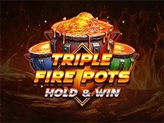 Triple Fire Pots Hold And Win