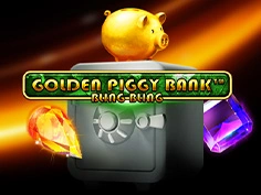 Golden Piggy Bank - Bling Bling